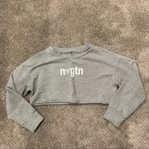 NVGTN cropped crew neck